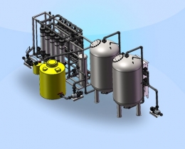 15T/H(每小時(shí)15噸)超濾凈水設(shè)備